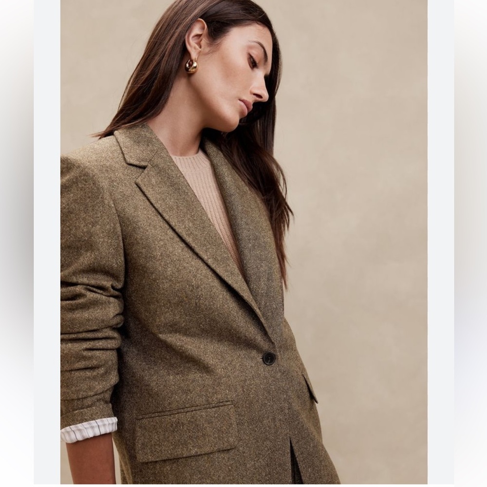 Banana Republic brown blazer REMANSO DONEGAL BLAZER